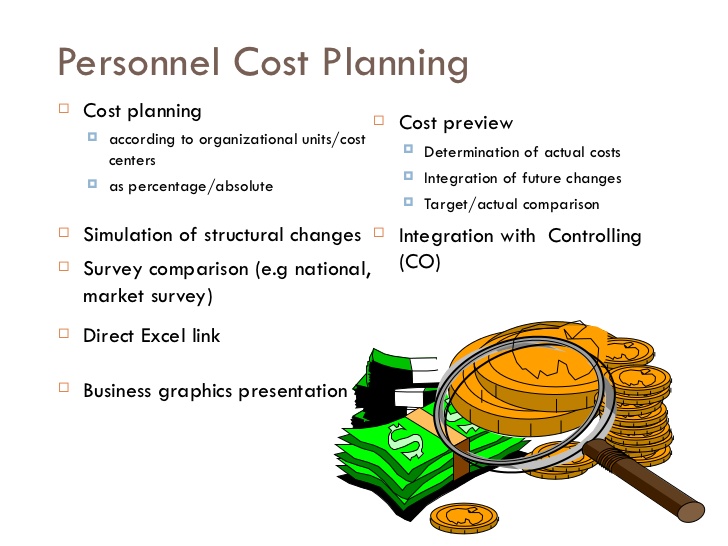 Cost item. SAP personnel cost planning. Comparative Survey. PCI personnel costs Definition. Actual and planned costs..